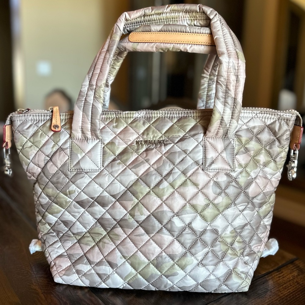 New w/ Tags! MZ Wallace Women's Sutton (Blush Camo) Medium